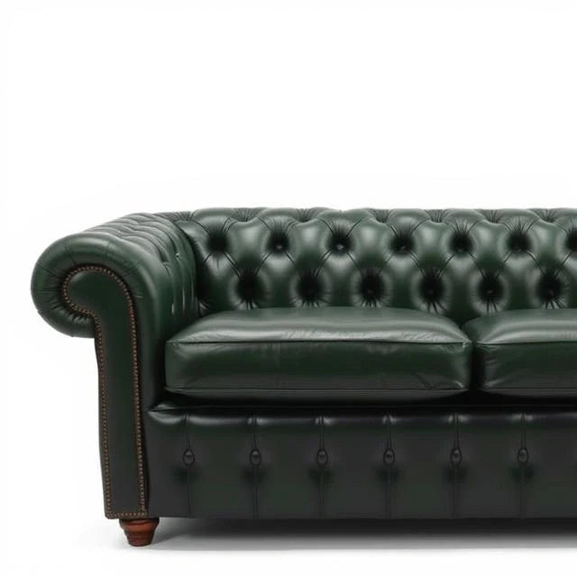 VintageCharm Chesterfield Sofa